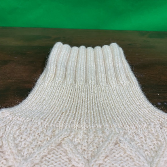 🔥J CREW Wool Fisherman🔥Style Turtleneck - Picture 3 of 6